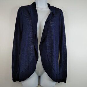 Motherhood Maternity Blue Lightweight Open Cardigan Size M